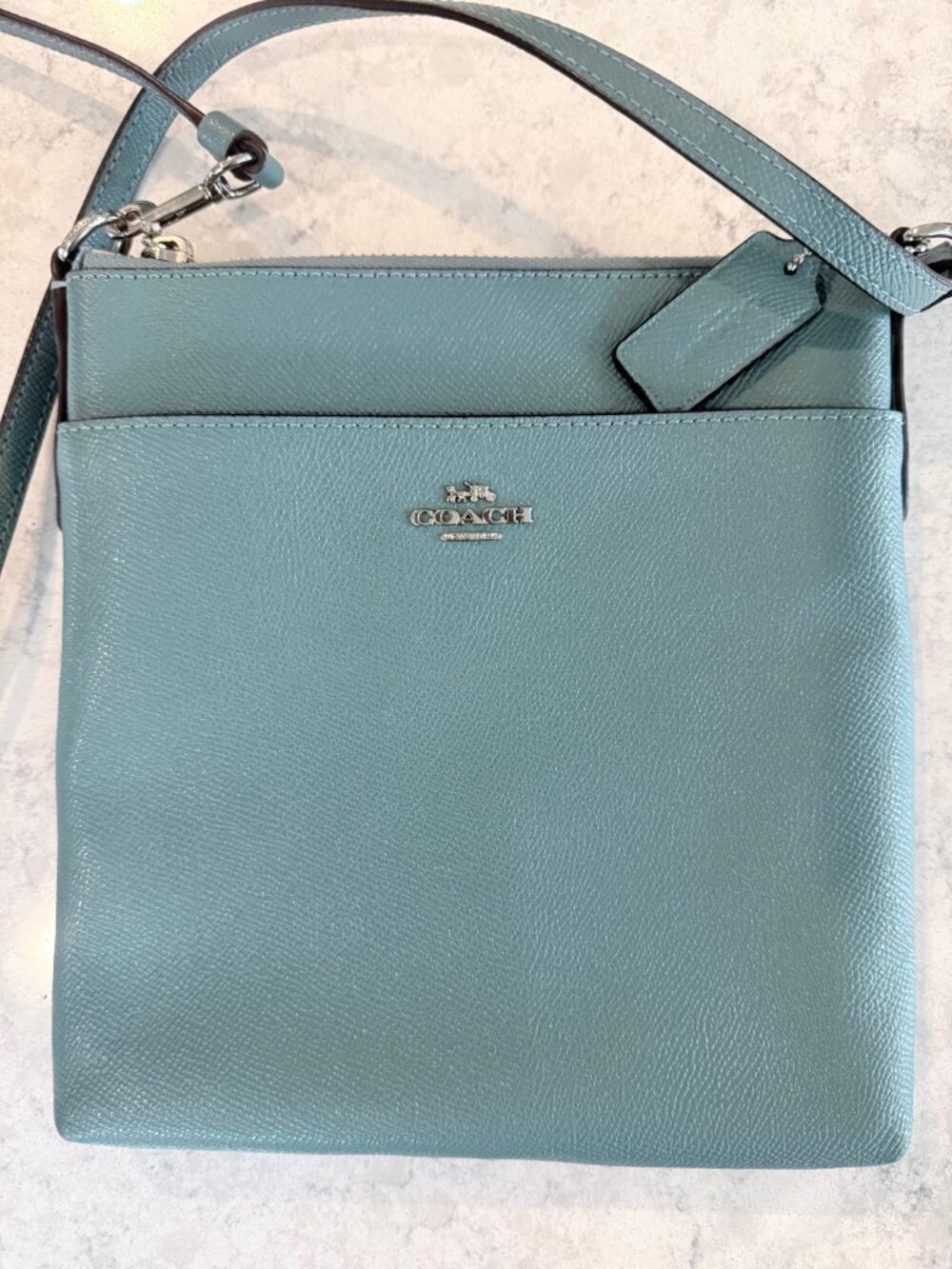 Coach Kitt Messenger Crossbody Bag in Sage